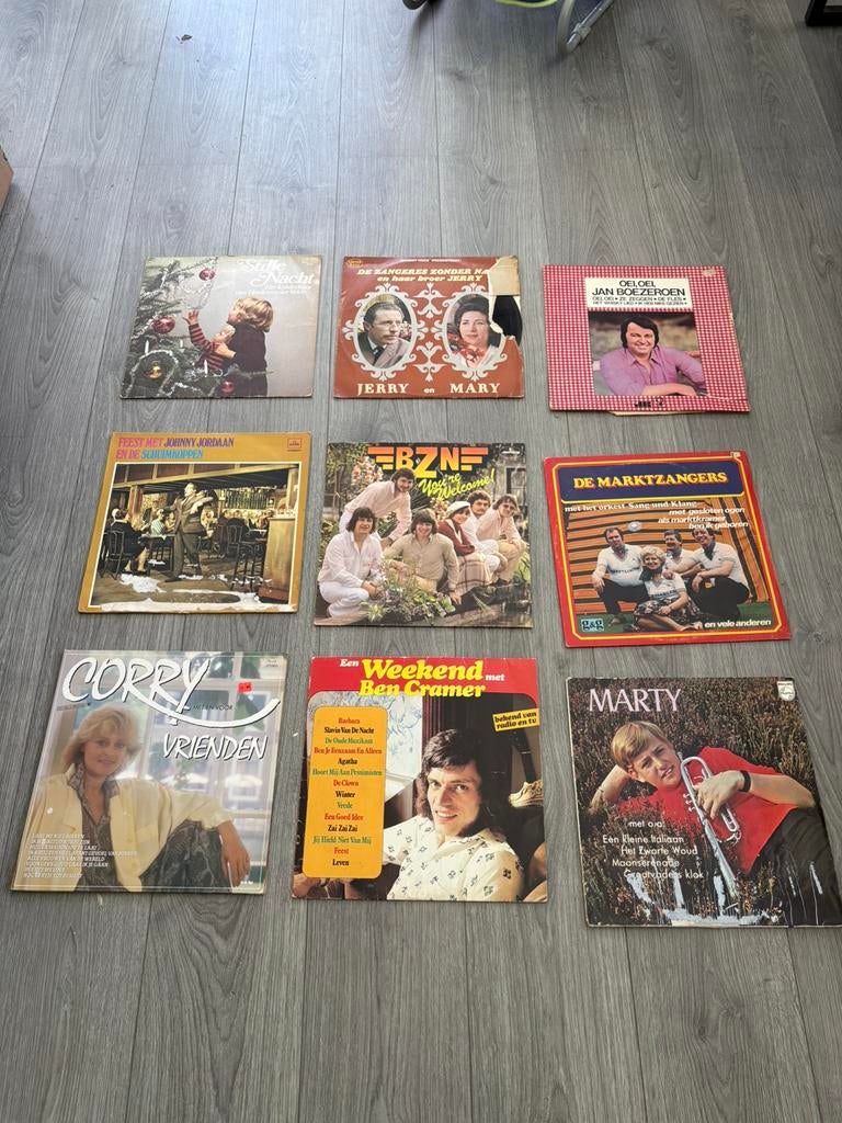 Meerdere nederlandse LP’s, Ophalen, Gebruikt, Overige formaten, Nederlandstalig