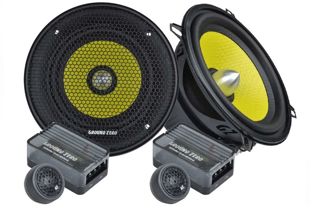 130W Ground Zero GZTC 130.2X Composet 13cm Speakers (80Wrms), ., Nieuw, Ophalen of Verzenden, .