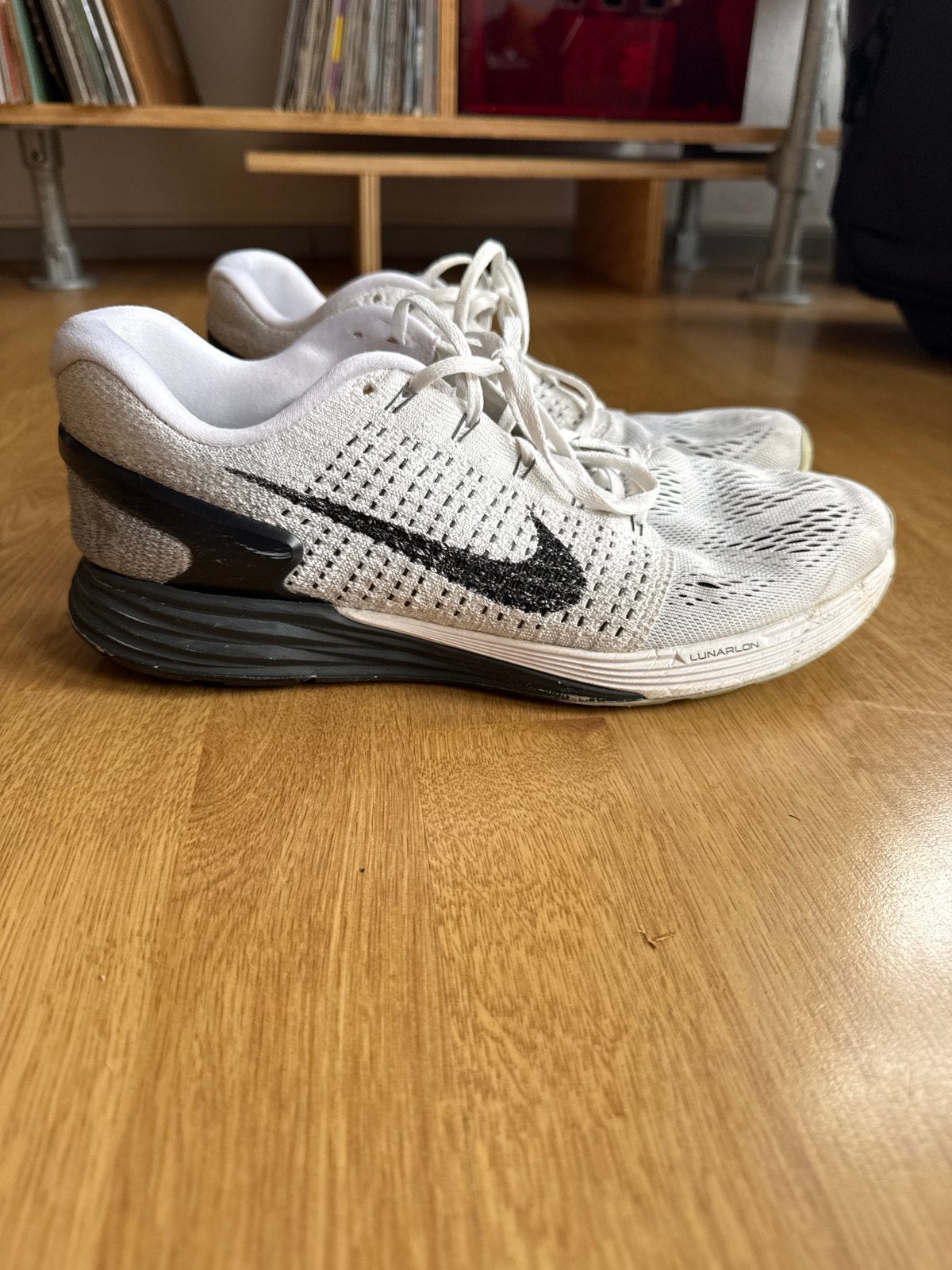 Nike Lunarglide 7 hardloopschoenen - Maat 44, Ophalen of Verzenden, Gedragen, Sportschoenen
