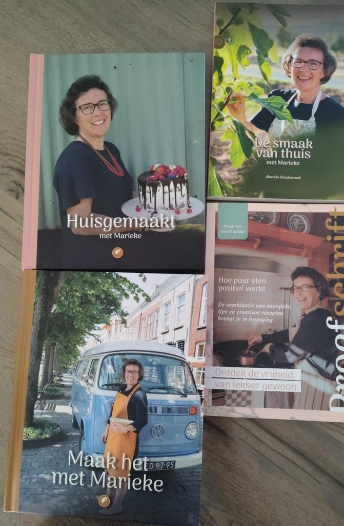 Gezocht - kookboeken van Marieke Kwakernaak - wie heeft ze ?, Ophalen of Verzenden, Zo goed als nieuw, Marieke Kwakernaak, Gezond koken