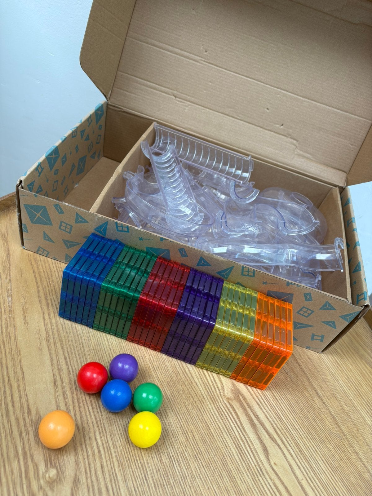 Connetix ball run, Ophalen of Verzenden, Zo goed als nieuw