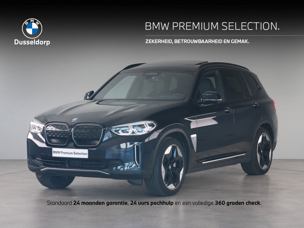 BMW iX3 High Executive 80 kWh Accu SoH 100% (bj 2022), Auto's, Automaat, Automatische klimaatregeling, Achterwielaandrijving, Gebruikt
