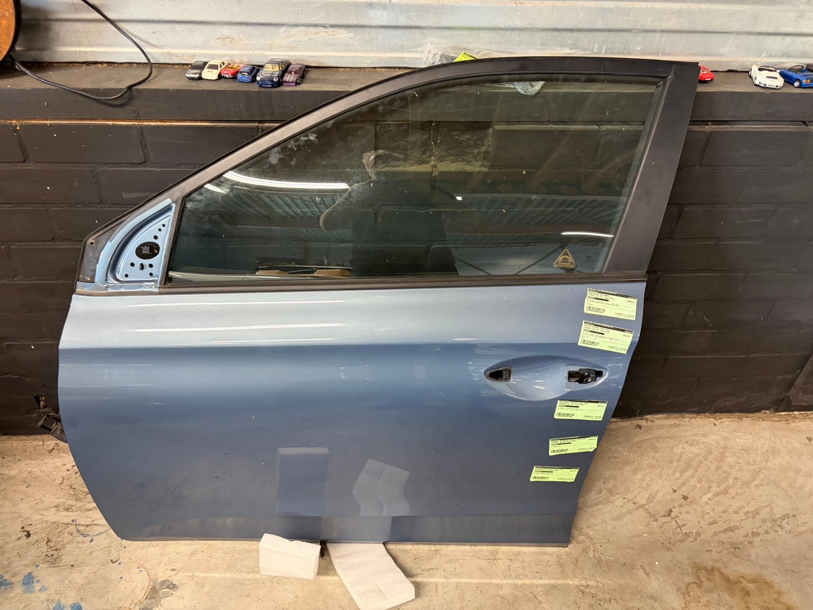 LV portier hyundai i20 GBB compleet, Ophalen, Voor, Hyundai, Deur
