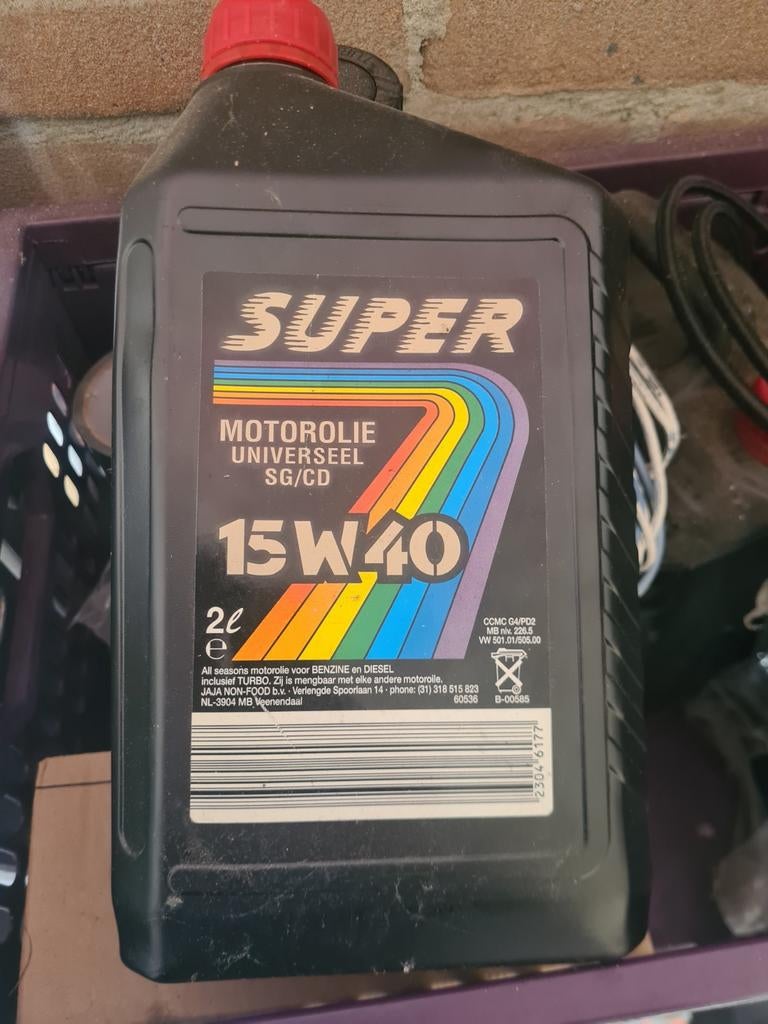 Motorolie 15W40, Ophalen