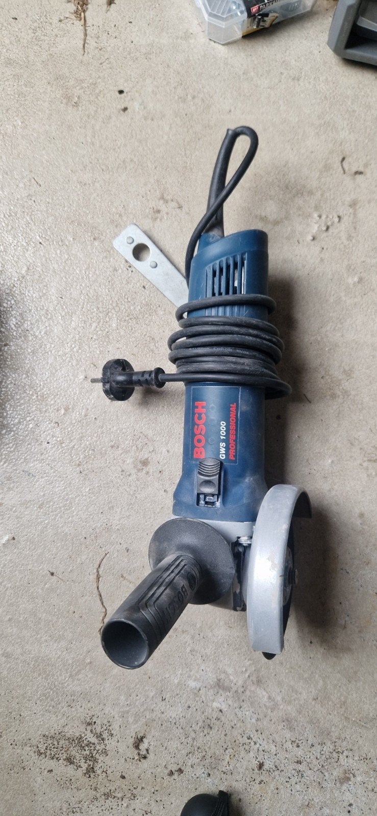 Bosch GWS 1000 Professional Haakse Slijpmachine, Ophalen, Zo goed als nieuw, 1000 watt of meer, Haakse handslijpmachine