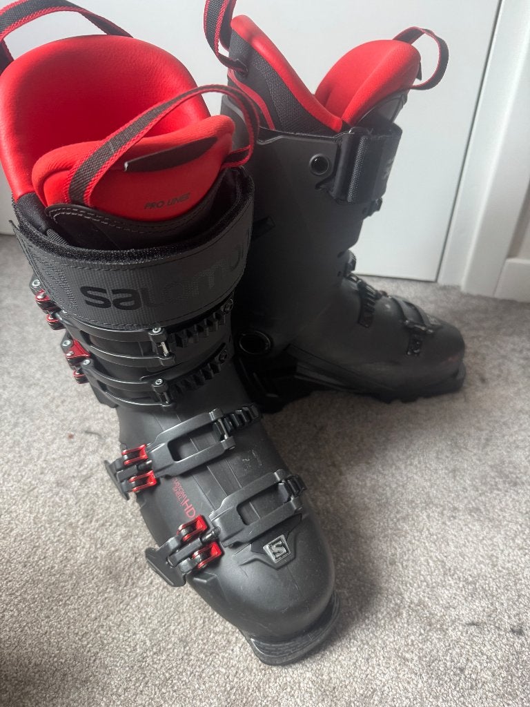Skischoenen, Sport en Fitness, Skiën en Langlaufen, 160 tot 180 cm, Verzenden, Schoenen, Salomon