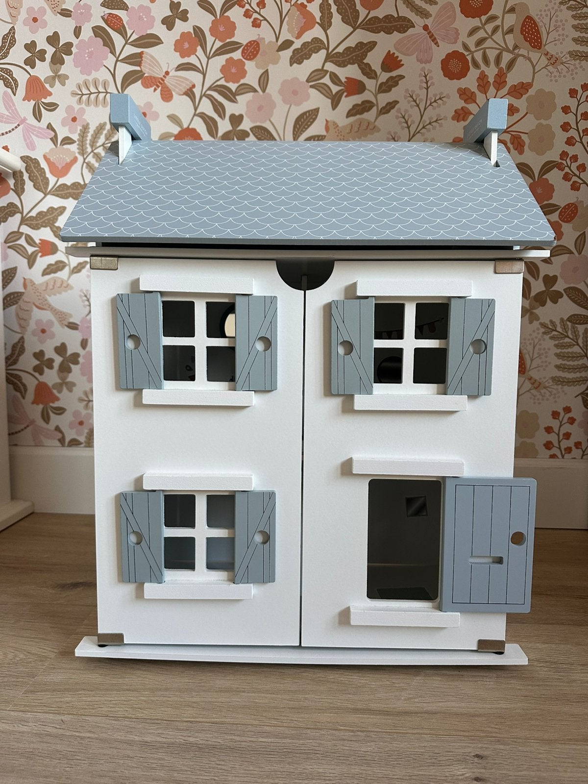 Little dutch houten poppenhuis met alle uitbreidingssets, Ophalen, Zo goed als nieuw, Poppenhuis