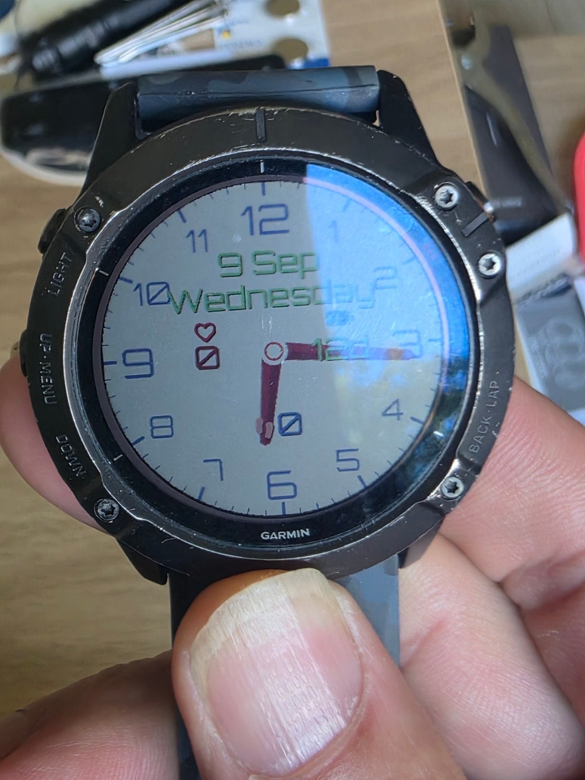 Garmin Fenix 6X Pro Solar 47mm - Inclusief Laadsnoer, Zwart, Ophalen of Verzenden, Zo goed als nieuw, Waterdicht