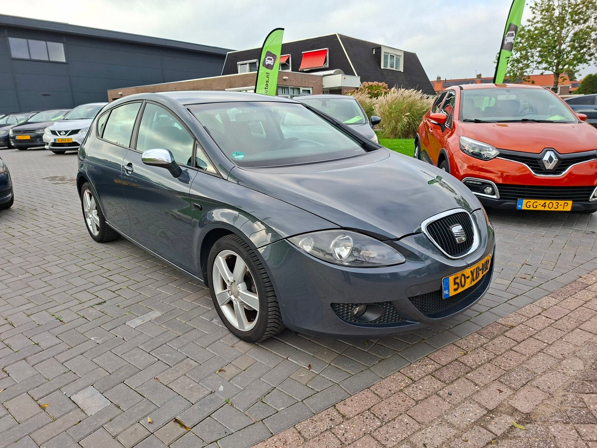 Seat Leon 1.6 Stylance / Mooie auto / APK mei 2027, Auto's, Verwarmde buitenspiegels, Gebruikt, 4 cilinders, Leon