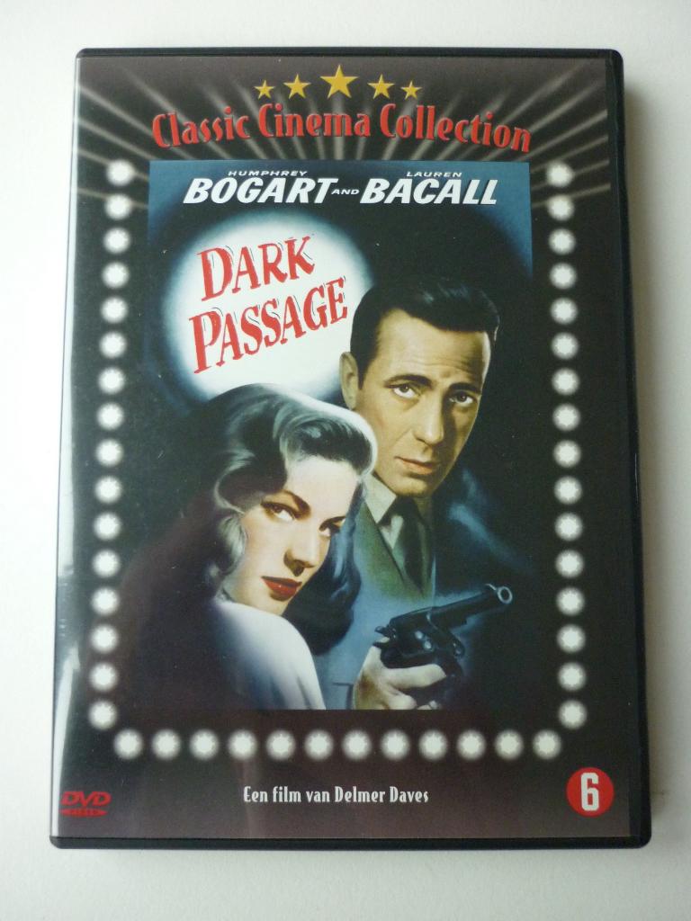 Dark Passage (Humphrey Bogart, Lauren Bacall) – Delmer Davis, Gebruikt, Ophalen of Verzenden, Thrillers en Misdaad, 1940 tot 1960