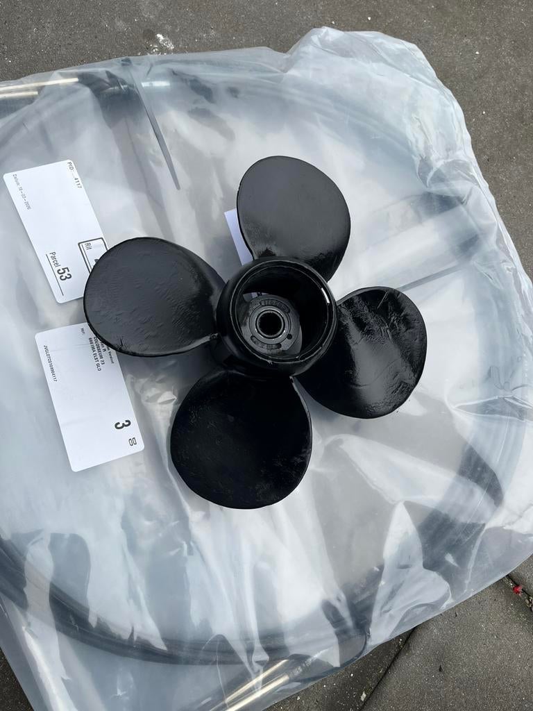 Propeller schroef Evinrude Johnson 9.9 15 hp pk 2 takt, Ophalen of Verzenden