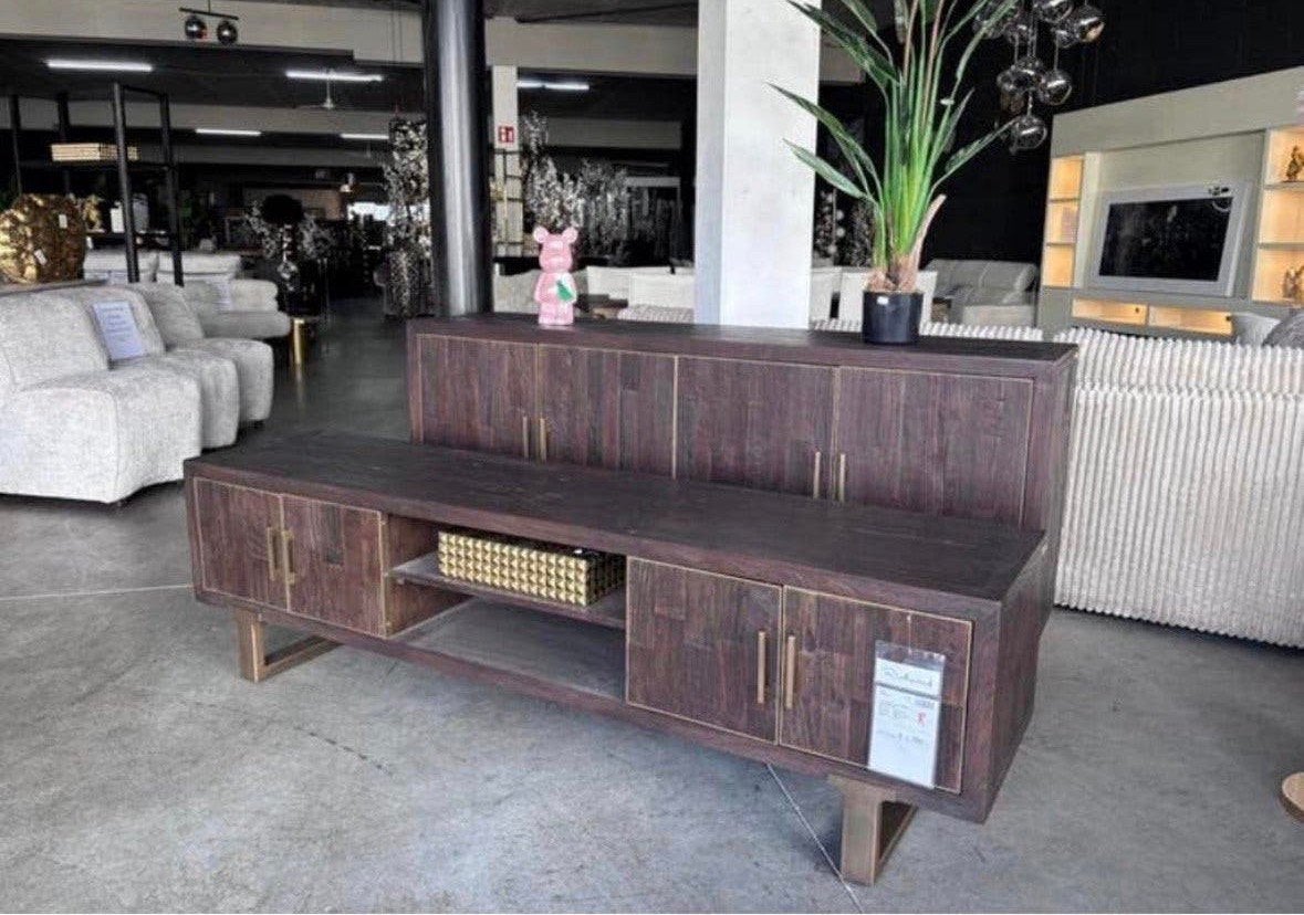 Tv meubel van richmond Interiors (model Cromford Mil), 150 tot 200 cm, Ophalen of Verzenden, Zo goed als nieuw, Minder dan 100 cm