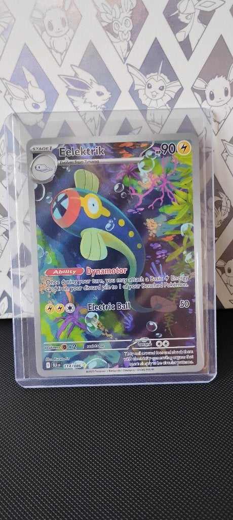 Blk114 Eelektrik Ar Pokemon Black Bolt, Verzenden, Nieuw, Losse kaart, Foil