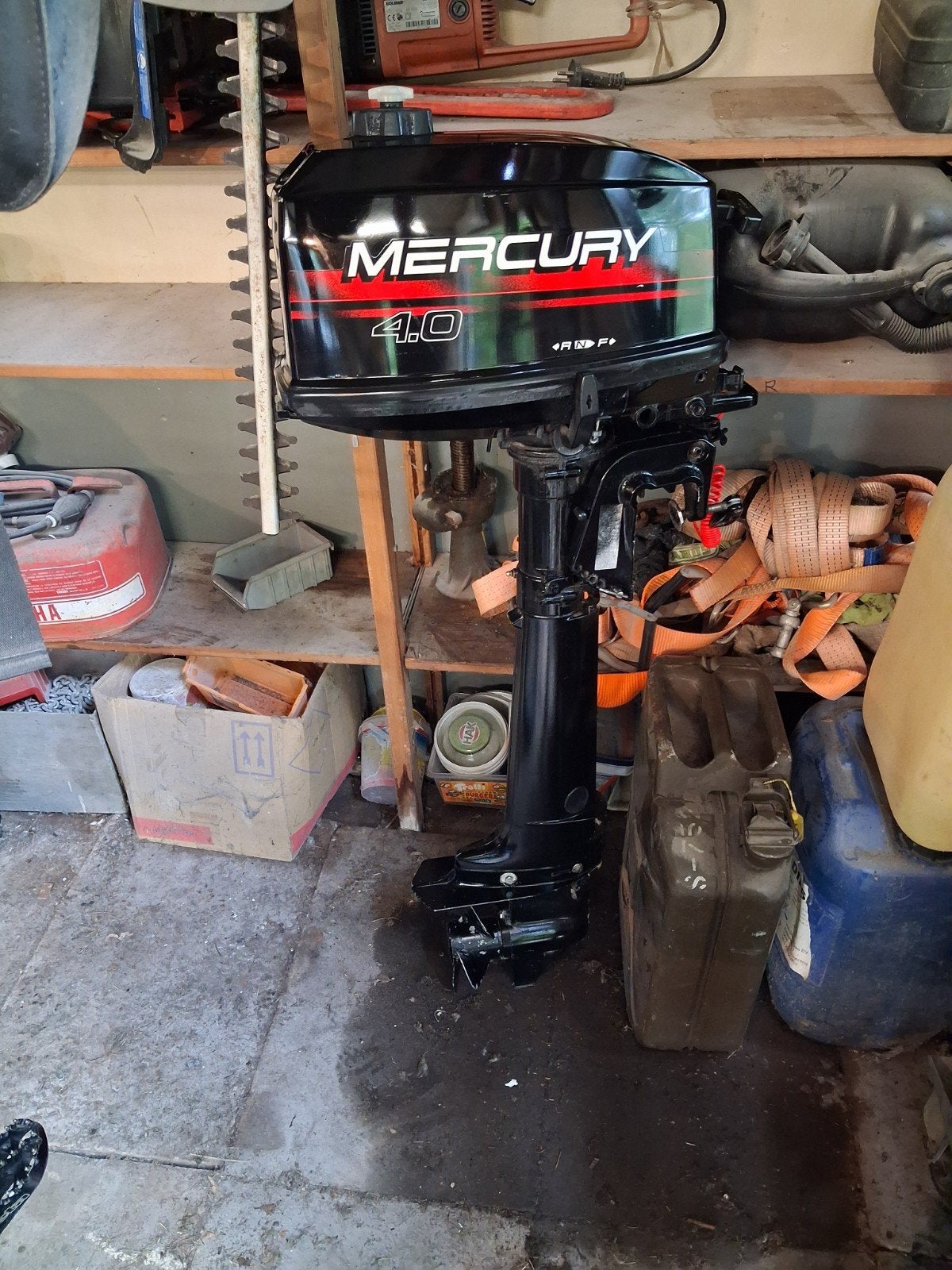 Mercury 4pk 2t langstaart buitenboordmotor, Gebruikt, Minder dan 5 pk, Ophalen of Verzenden, Buitenboordmotor