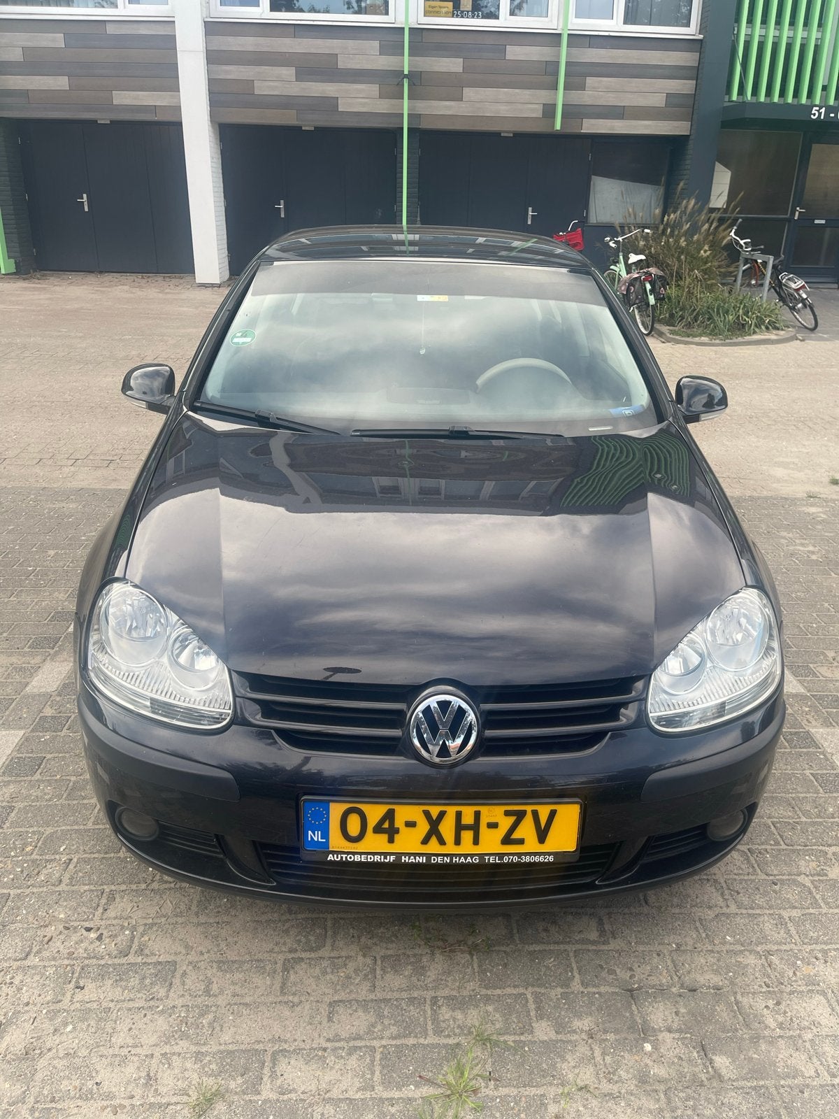 Volkswagen Golf 1.6 16V FSI 85KW AUT 2007 Zwart, Auto-onderdelen, Ophalen, Gebruikt, Volkswagen, Bumper