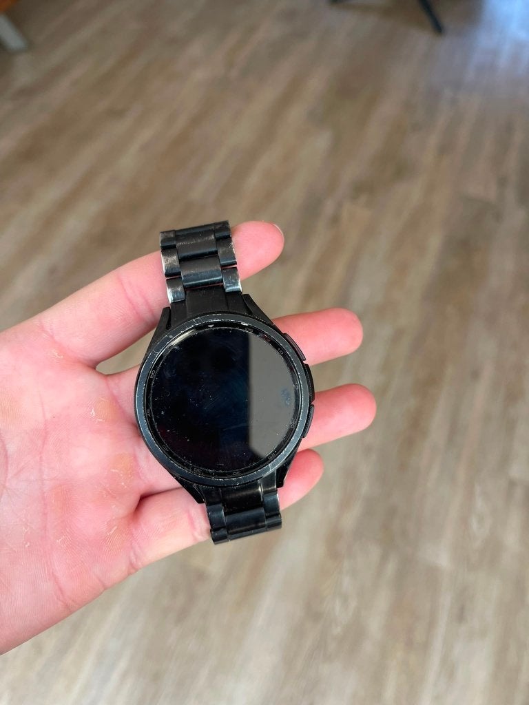 Galaxy Watch 6 LTE, Zwart, Samsung ⌚️, Ophalen of Verzenden, Zo goed als nieuw