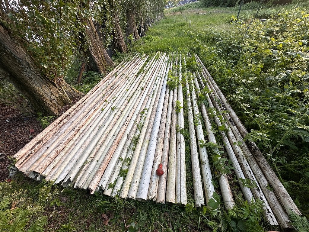 vlaggenmasten van glasvezel - Originele uit Land van Ooit, Ophalen, Gebruikt