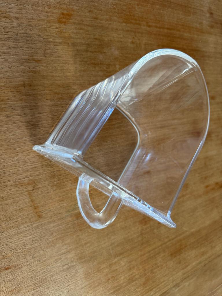 Set van 4 glazen bakjes voor bruynzeel piet zwart keuken, Ophalen, Kunststof, Zo goed als nieuw, Voorraadpot