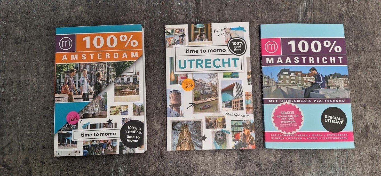 3 reis boekjes Amsterdam, Utrecht, Maas, Boeken, Overige merken, Ophalen of Verzenden, Zo goed als nieuw, Reisgids of -boek