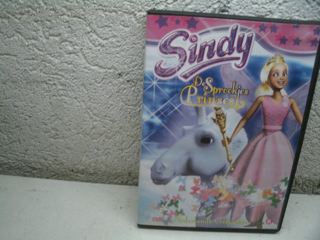 dvd 218k sindij de sprookjes prinses, Alle leeftijden, Ophalen of Verzenden, Zo goed als nieuw