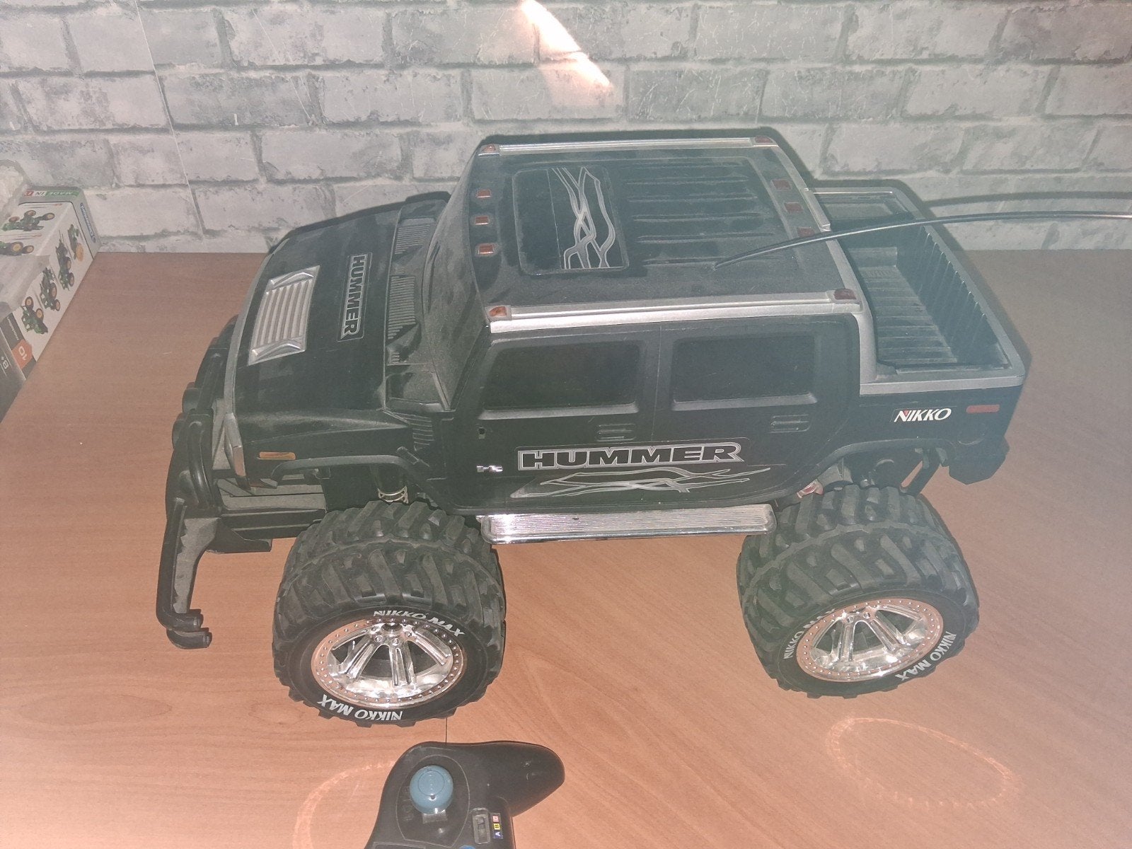 Nikko Hummer RC auto op accu, Ophalen of Verzenden, Gebruikt, Elektro, Auto offroad