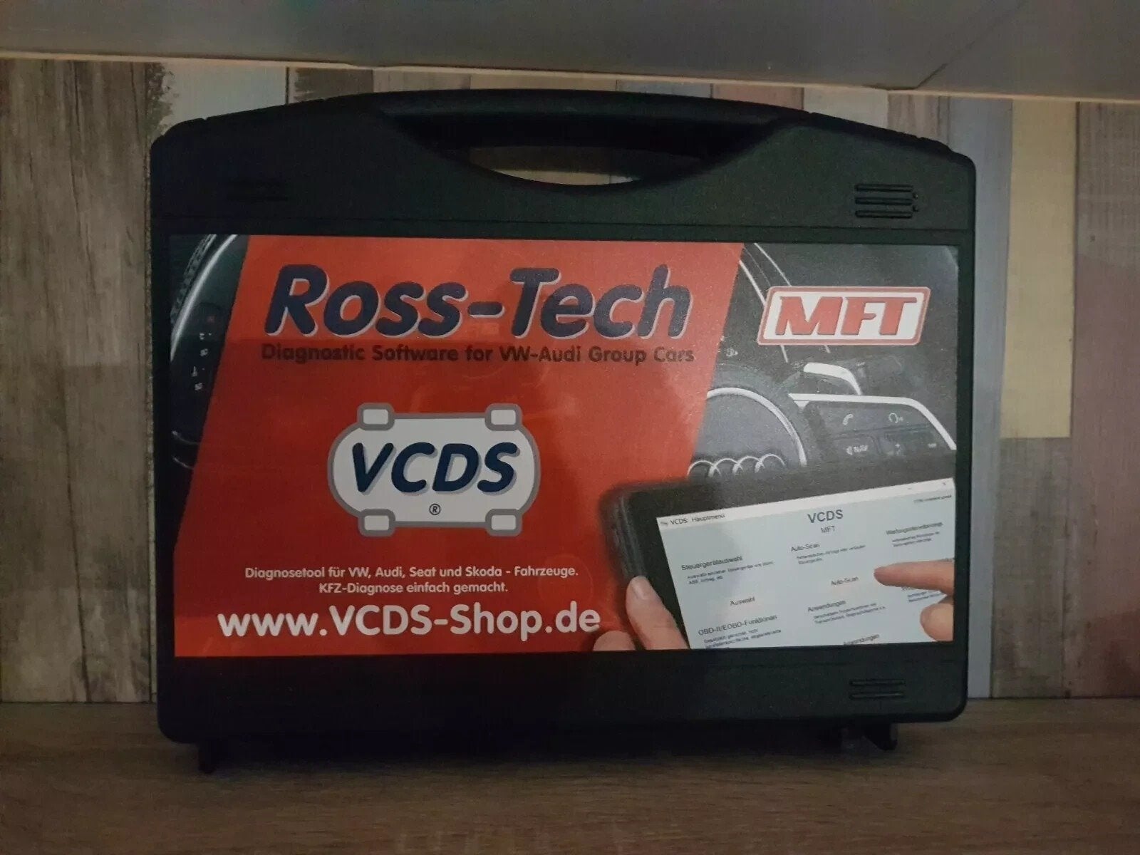 VCDS origineel Ross-Tech HEX-V2 USB OBD2 Diagnosetool, Ophalen of Verzenden, Zo goed als nieuw