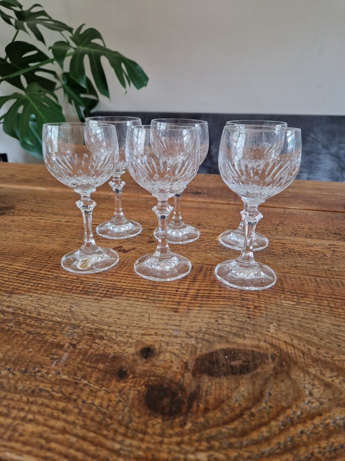 Set van 6 Cristallerie Zwiesel kristallen port-/sherryglazen, Ophalen of Verzenden, Overige typen