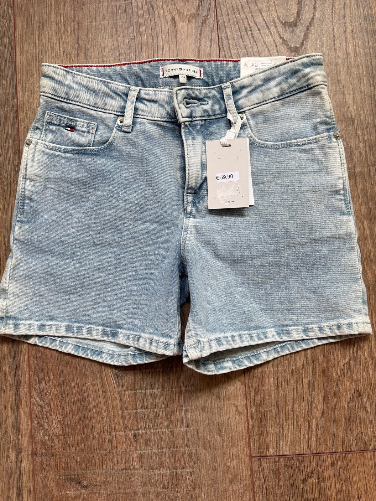 Tommy Hilfiger spijkerbroekje maat 164, Ophalen of Verzenden, Nieuw, Meisje, Broek