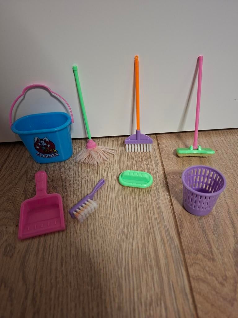 Barbie Schoonmaak Spullen - Collectie Item, Ophalen of Verzenden, Nieuw, Barbie