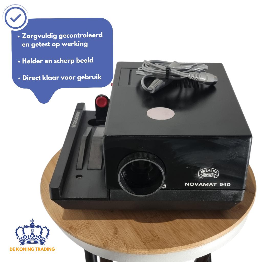 BRAUN Novamat 540 | Diaprojector | Dia projector | Diaviewer, Gebruikt, Braun Novamat, Verzenden, Braun Novamat