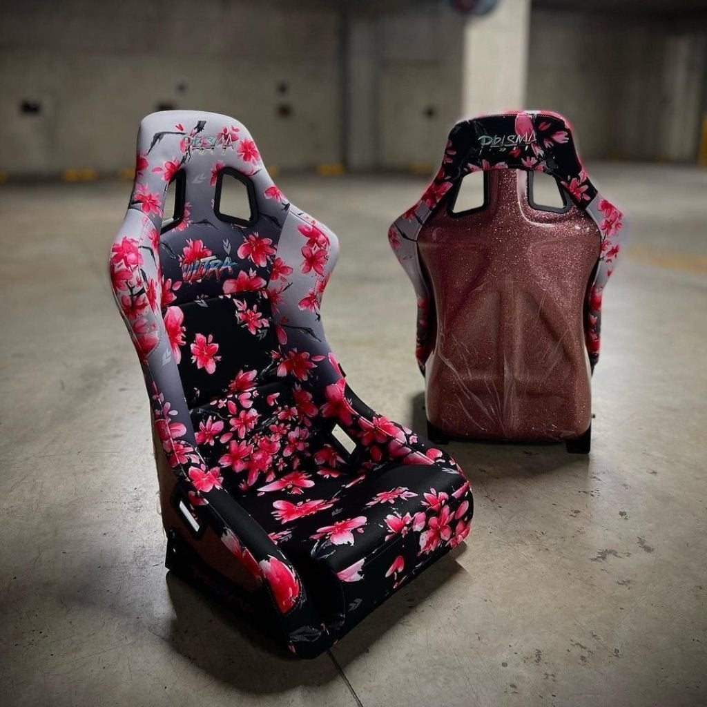 NRG Prisma Ultra Sakura Kuipstoel Sportstoel Roze