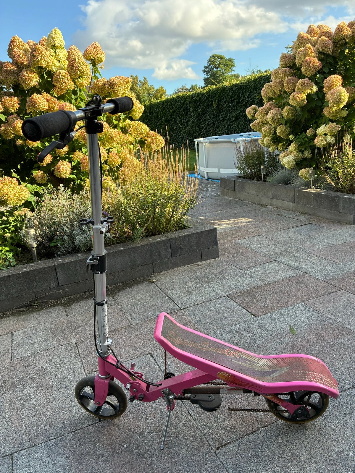 Roze Space Scooter - Gebruikt, Fietsen en Brommers, Steps, Ophalen, Gebruikt, Overige typen
