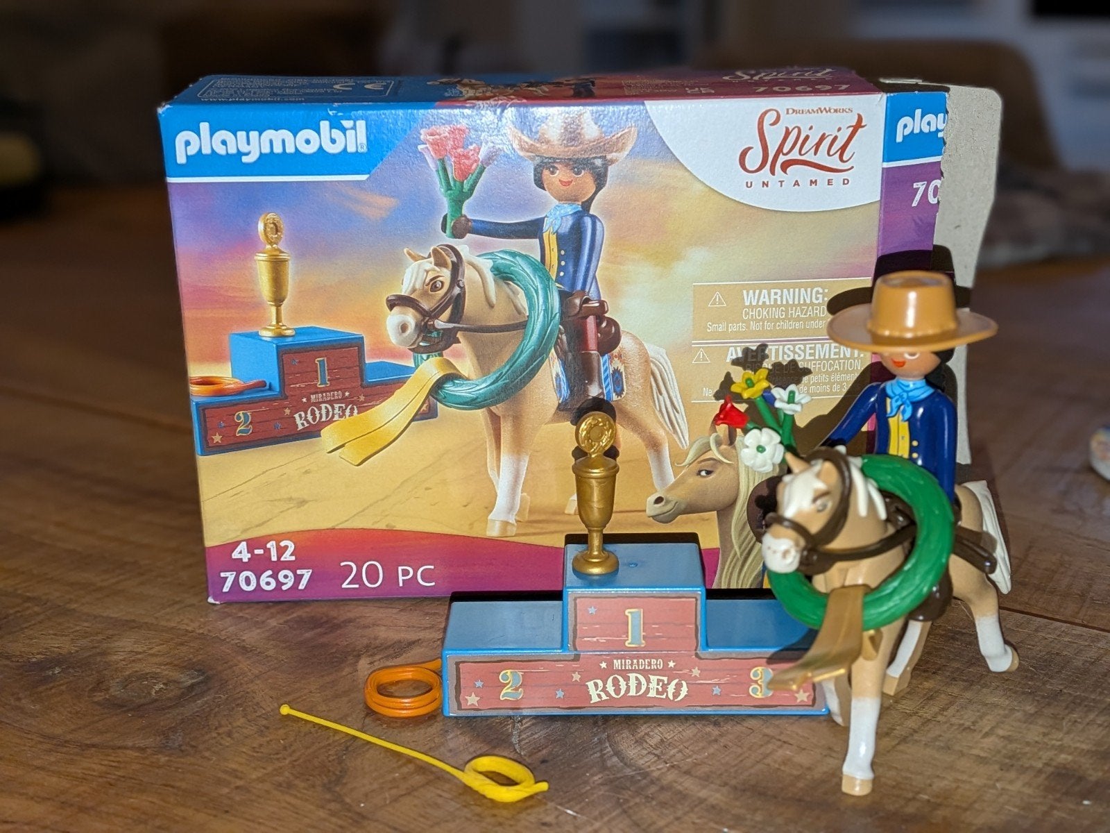 Playmobil Spirit Untamed Miradero Rodeo 70697, Ophalen of Verzenden, Zo goed als nieuw, Jongen of Meisje