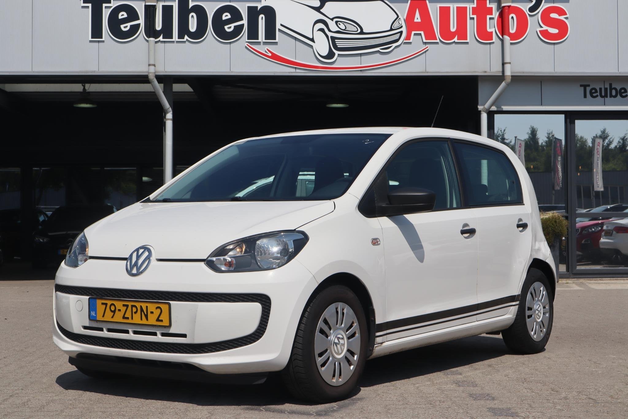Volkswagen Up! 1.0 take up! BlueMotion | Airconditioning | L, Auto's, Voorwielaandrijving, Euro 5, Stof, Gebruikt