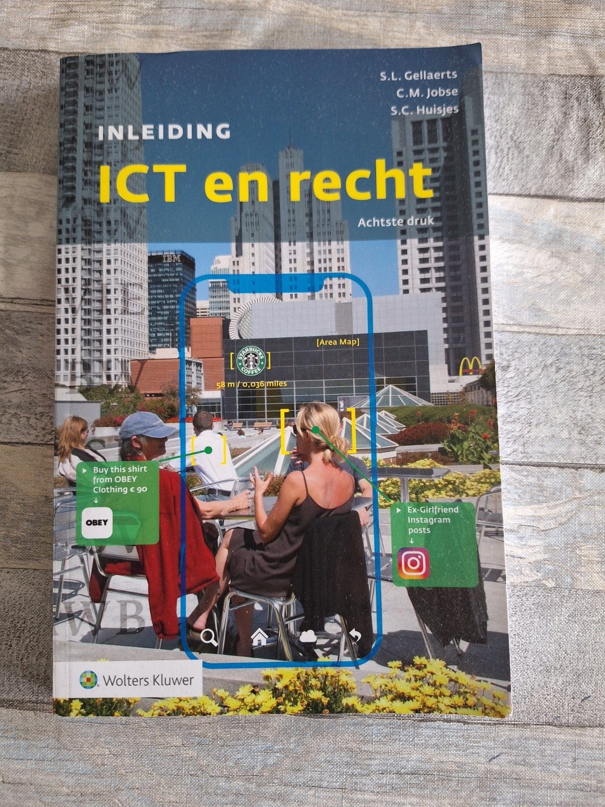 Inleiding ICT en recht, achtste druk (2024), Ophalen of Verzenden, WO