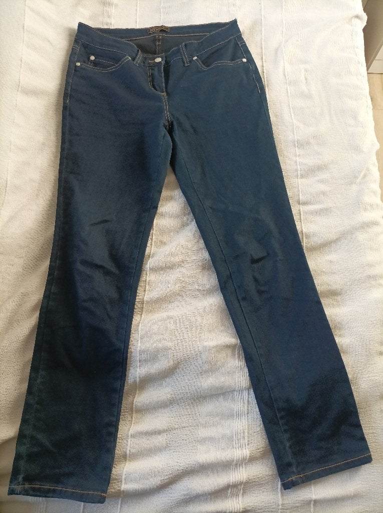 Dames spijkerbroek, Kleding | Dames, Maat 38/40 (M), Bonprix, Blauw, Ophalen of Verzenden