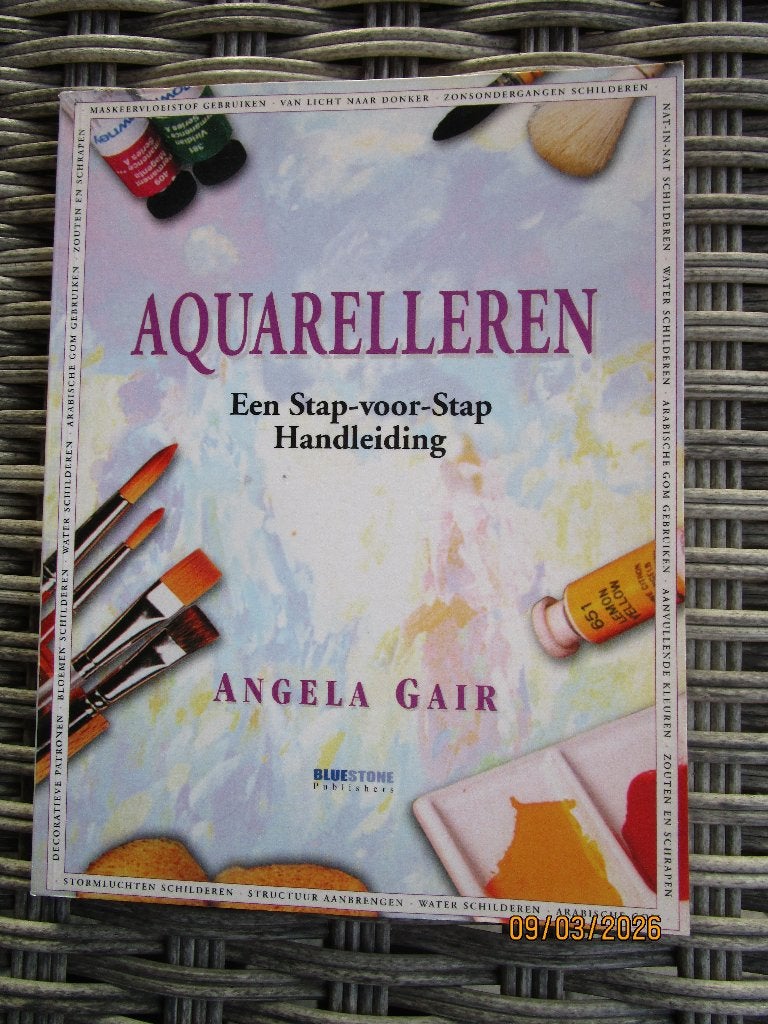 Aquarelleren: Een Stap-voor-Stap Handleiding, Ophalen of Verzenden, Gelezen, Tekenen en Schilderen, Angela Gair