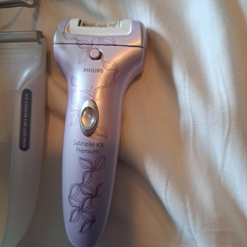 Philips Satinelle ICE Premium Epilator - Zacht en Efficiënt, Ophalen of Verzenden, Zo goed als nieuw, Scheren en Epileren