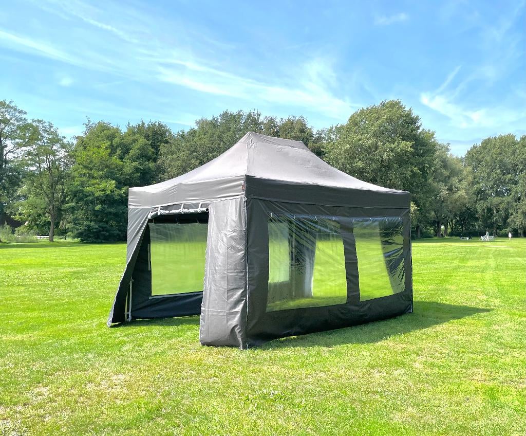 Partytent huren Assen 3x3 3x4,5 3x6 vanaf €40, Ophalen, Zo goed als nieuw, Overige