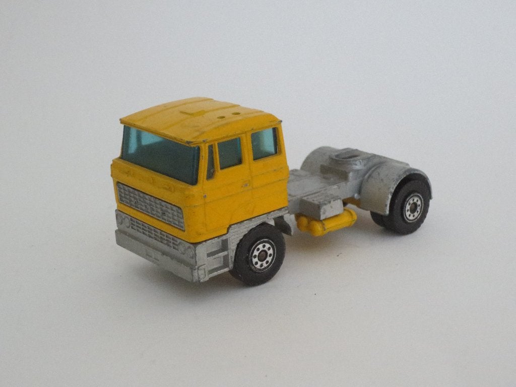 gele DAF F2800, Solido, 1:64, izgst, Ophalen of Verzenden, Gebruikt, Bus of Vrachtwagen