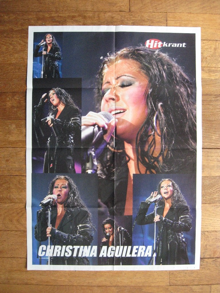 CHRISTINA AGUILERA - Posters uit Hitkranten (2003-2009), Verzenden, Poster, Artwork of Schilderij
