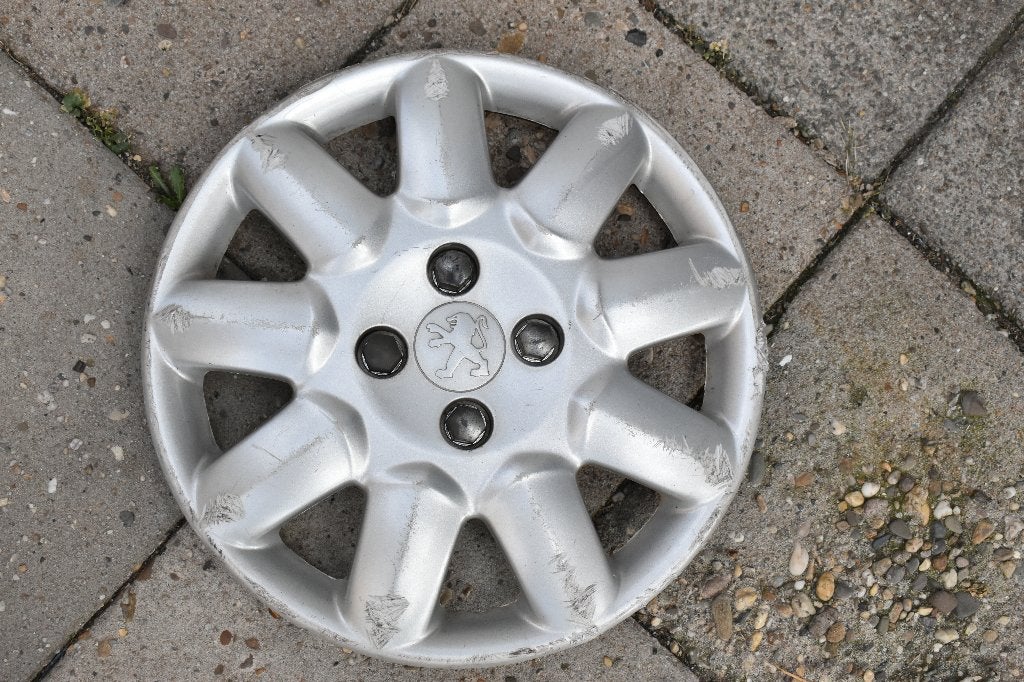 1 losse originele wieldop Peugeot 106 13 inch (Model 3), Ophalen of Verzenden, Gebruikt