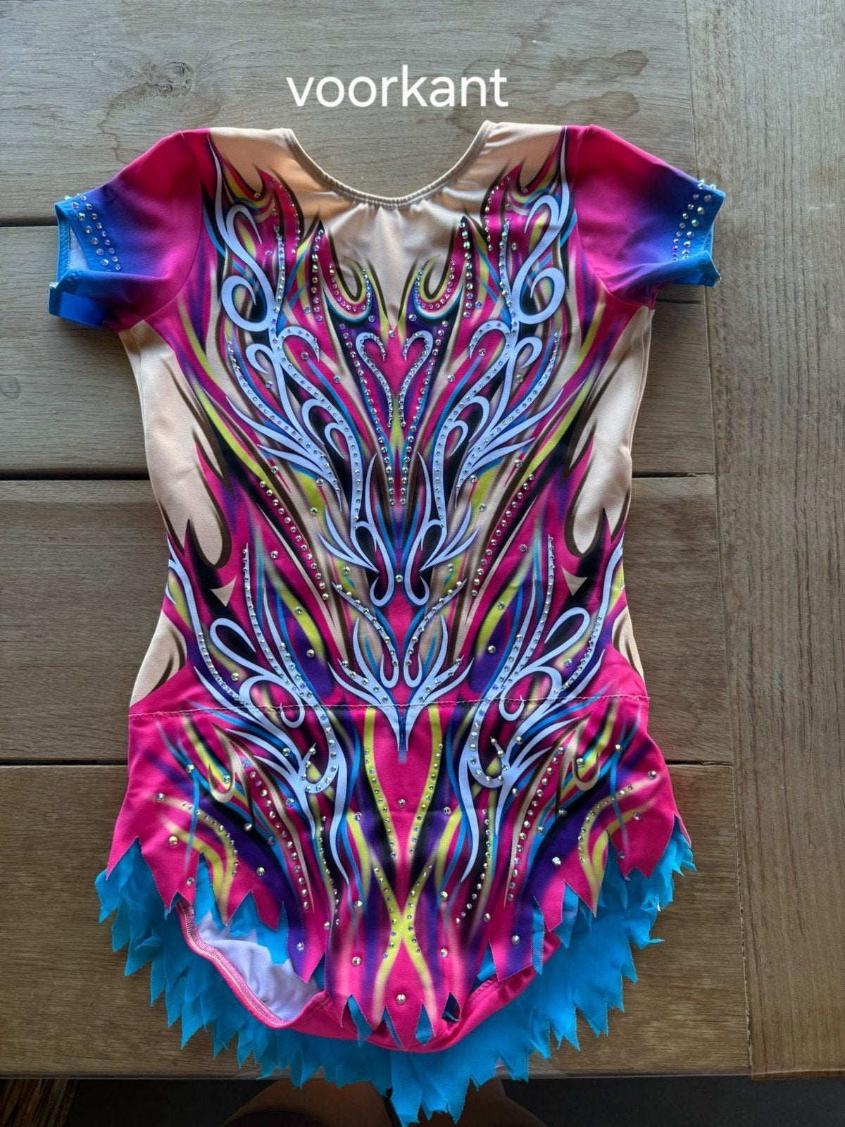 Acro pakjes trio kv leotards, Maat 36 t/m 42, Ophalen, Zo goed als nieuw, Materiaal