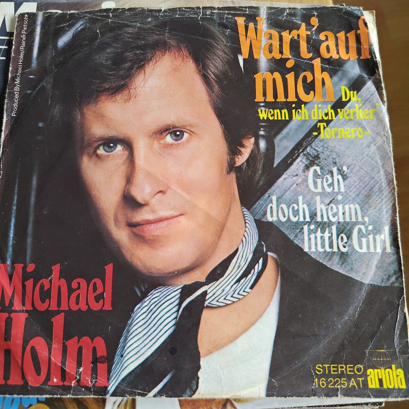 Michael Holm - Wart' auf mich / Geh' doch heim, little Girl, Gebruikt, 7 inch, EP, Schlager