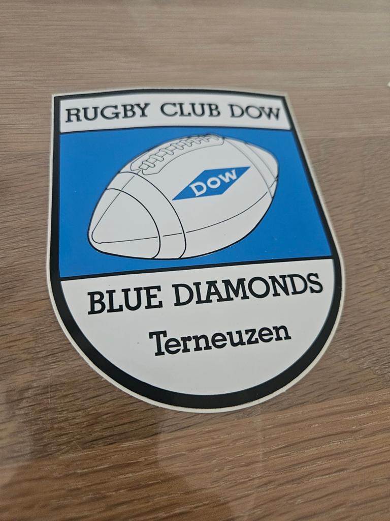 Rugby club DOW Blue Diamonds Terneuzen, Sport en Fitness, Rugby, Ophalen of Verzenden, Kleding