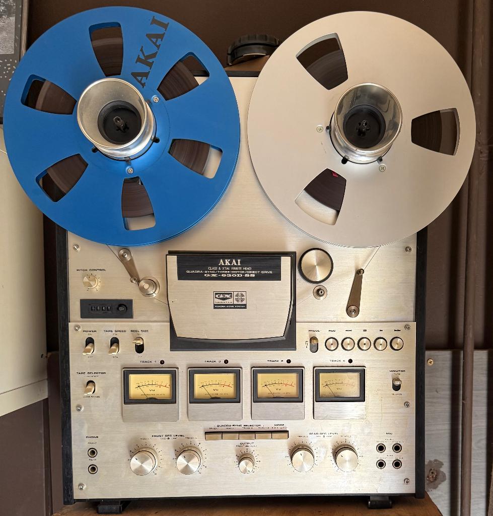 Bandrecorder Akai GX-630D-SS, Audio, Tv en Foto, Bandrecorders, Bandrecorder, Met banden, Ophalen