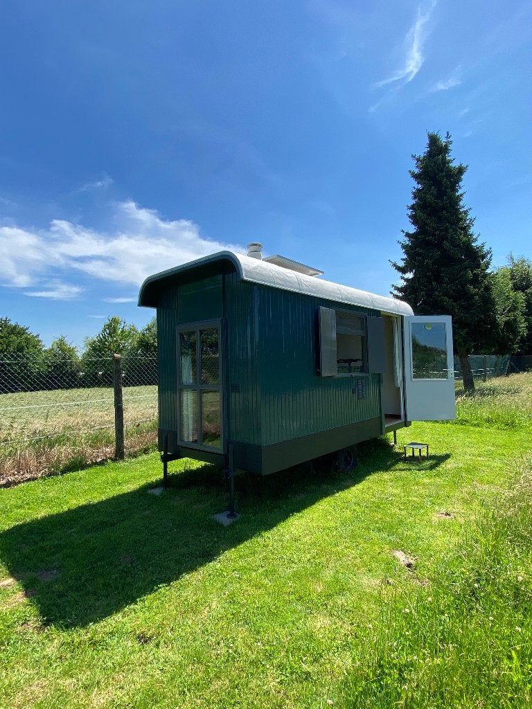 Tinyhouse, pipowagen, schaftkeet, Caravans en Kamperen, Tot en met 2