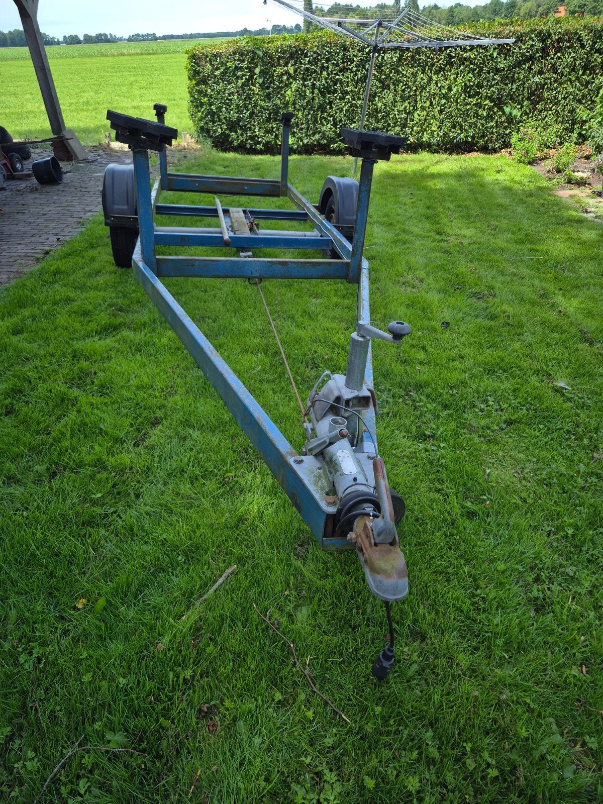 Kielboot trailer, Ophalen, Minder dan 1500 kg, Gebruikt, Minder dan 6 meter