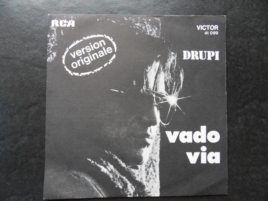 Drupi - Vado Via, Ophalen of Verzenden, Zo goed als nieuw, Pop