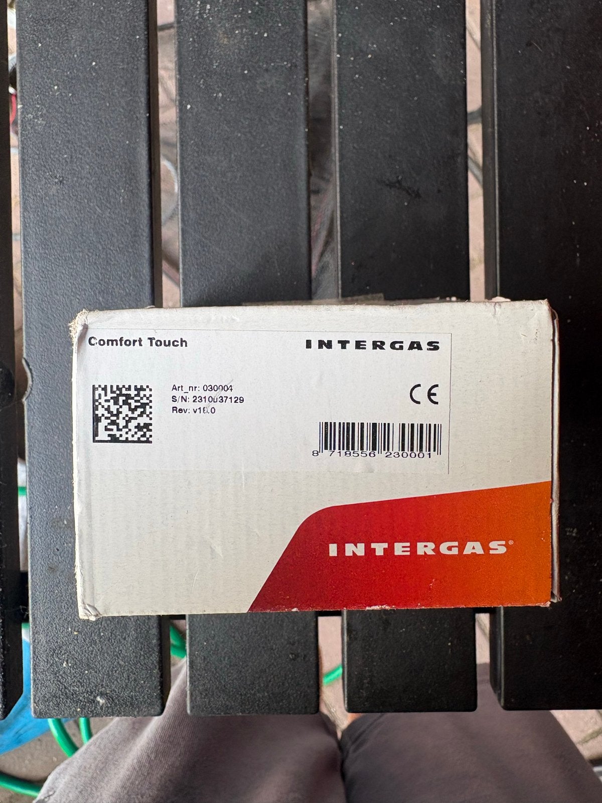 Intergas Comfort Touch Slimme Thermostaat, Ophalen, Slimme thermostaat, Zo goed als nieuw